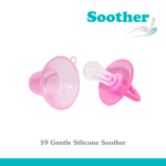 Gentle Silicone Baby Soother