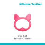 Cat Silicone Teether